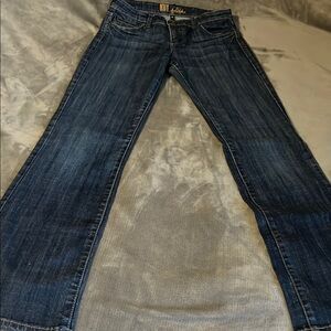 Kut from the Kloth Women's Boot Cut Jeans -‎ Dark Blue
